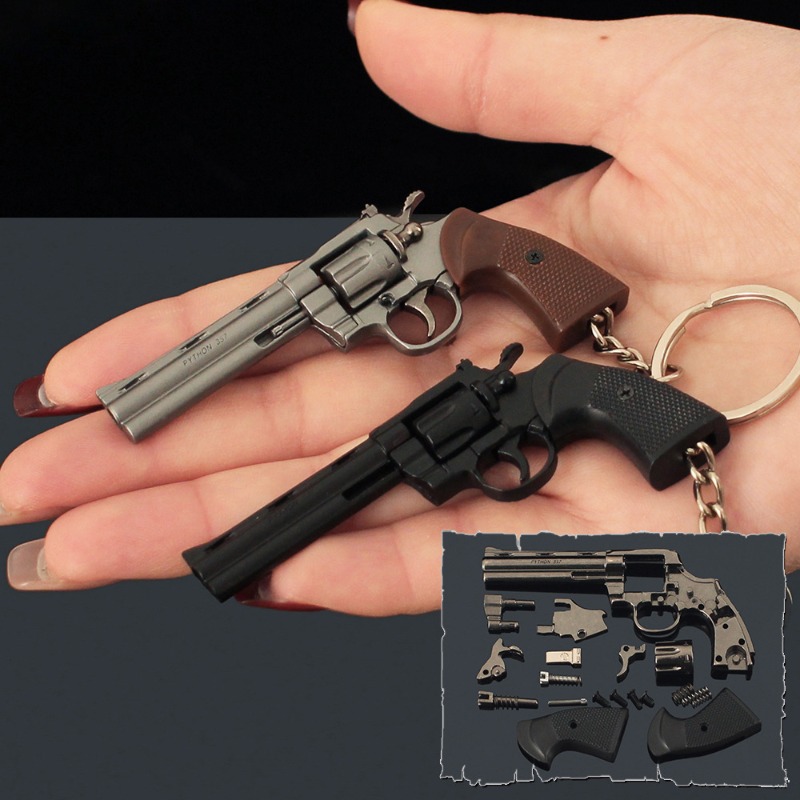 New 1:3 Scale Detachable Metal - Model Kit Revolver ulasan dan harga