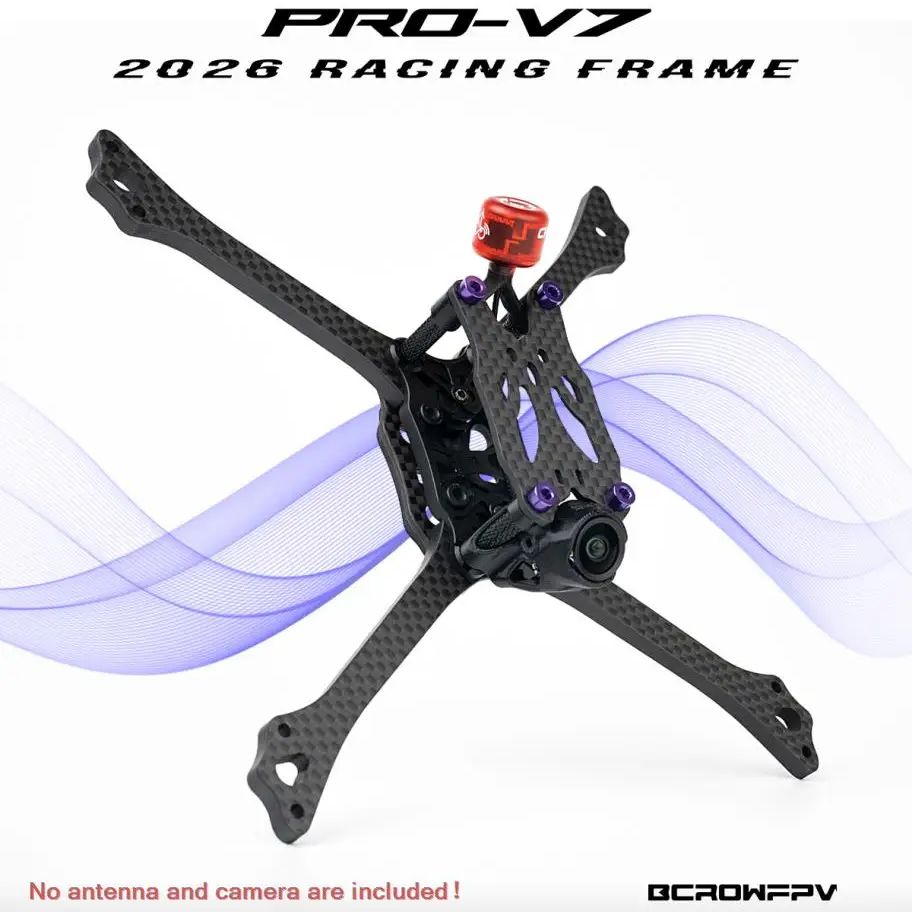 BCROWFPV PRO-V7 Racing Drone F - Frame Model Kit ulasan dan harga