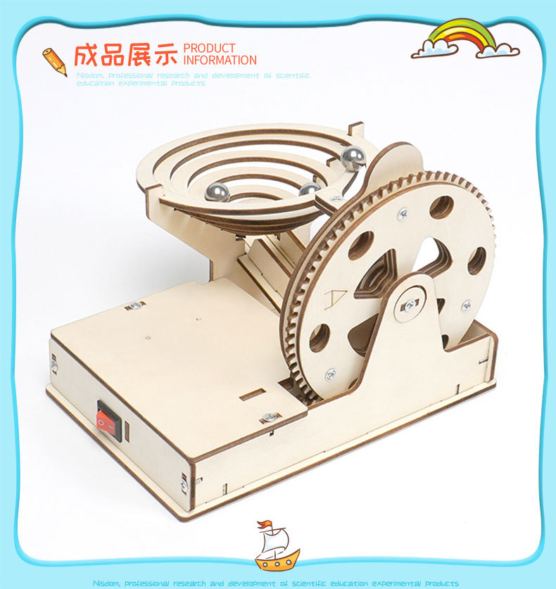 Steam Science Educational Kit  - Model Kit Wood ulasan dan harga