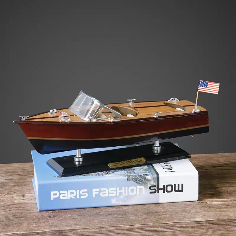 Chris 235 Wood Speed Boat Mode - Model Kit Yacht ulasan dan harga
