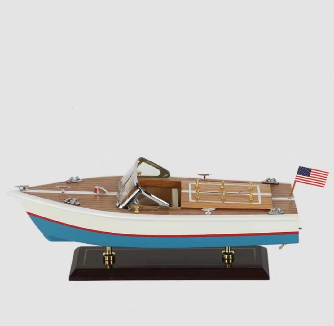Chris 235 Wood Speed Boat Mode - Model Kit Yacht ulasan dan harga