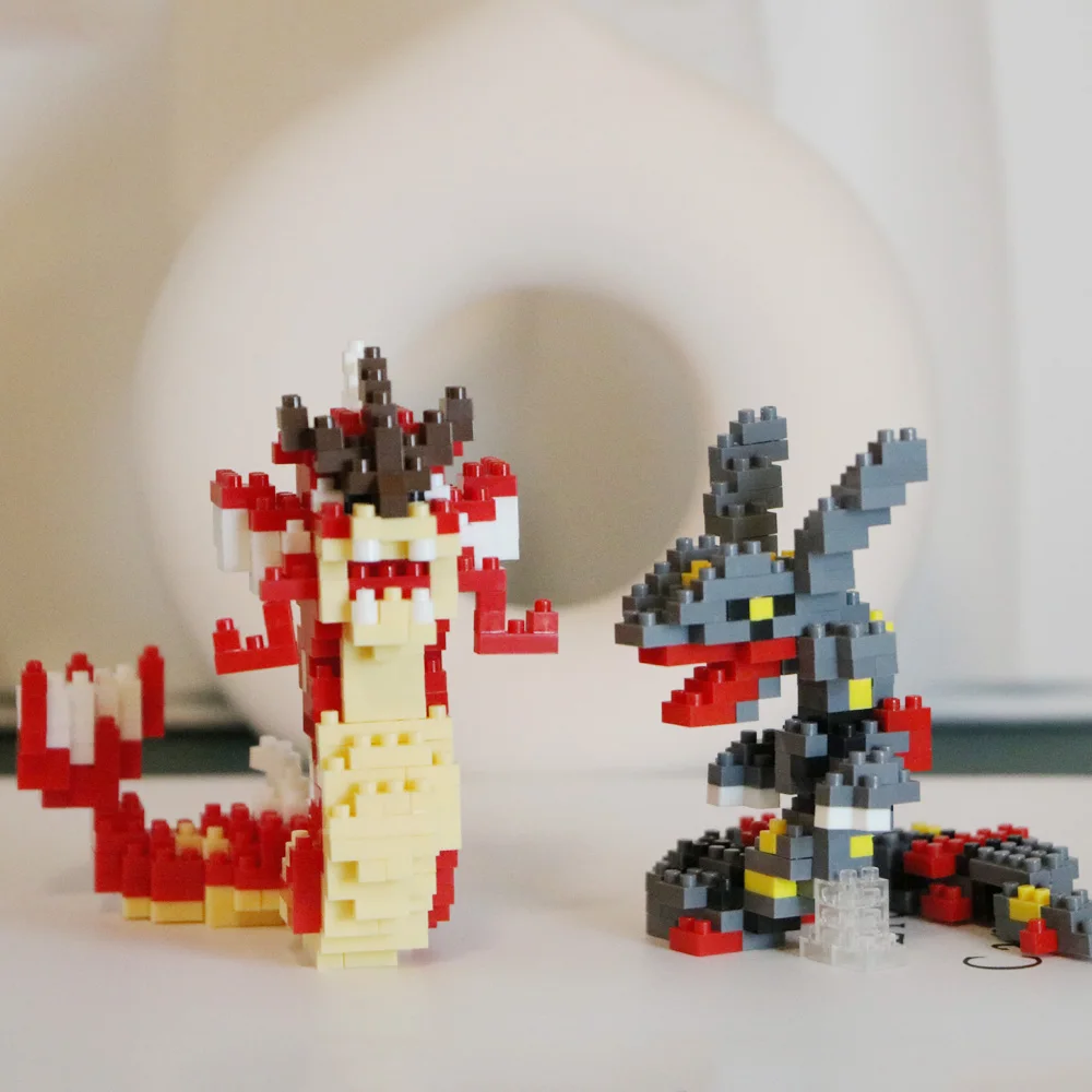 Pokemon Micro Building Blocks  - Model Kit Rayquaza ulasan dan harga