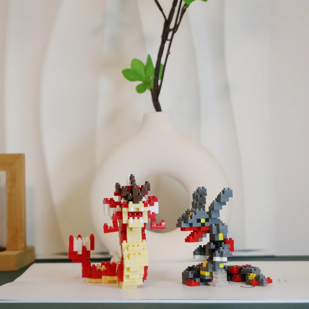 Pokemon Micro Building Blocks  - Model Kit Rayquaza ulasan dan harga