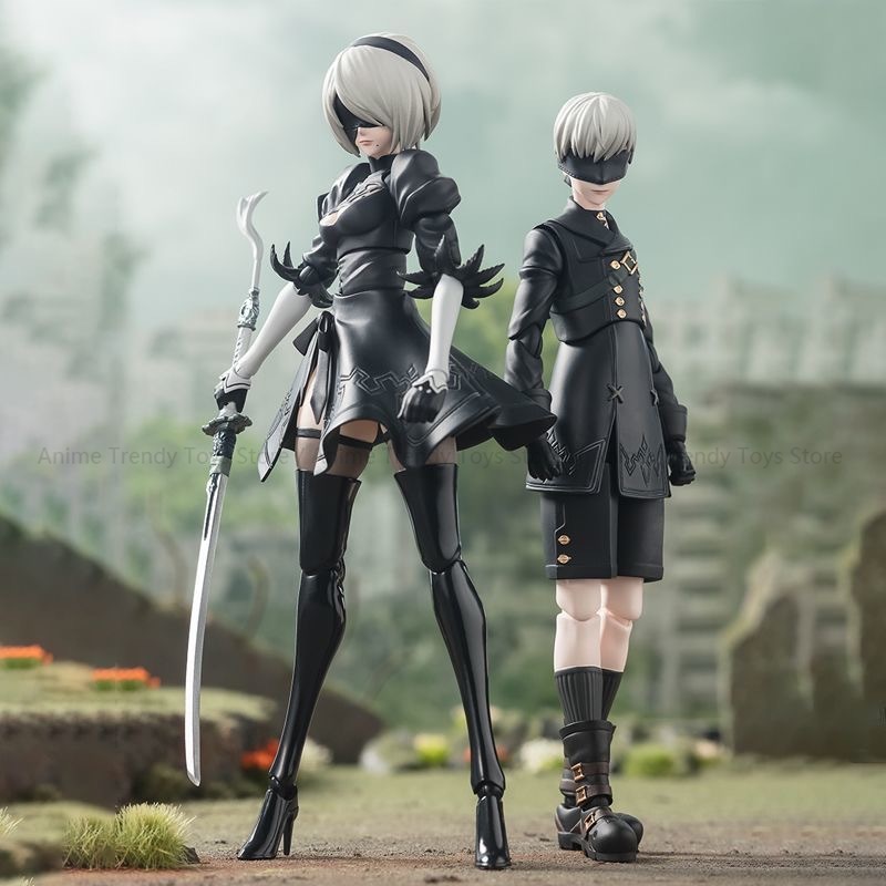 In Stock Bandai Original S.H.F - Model Kit Nier Automata ulasan dan harga