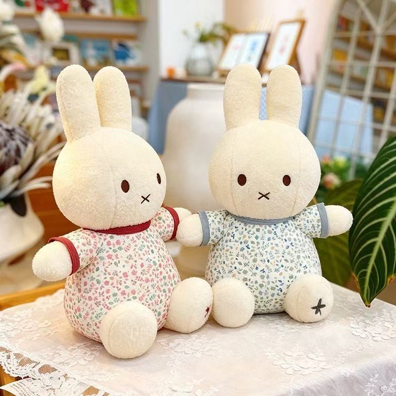 30cm Cute Miffy Rabbit Floral  - Model Kit Anime ulasan dan harga