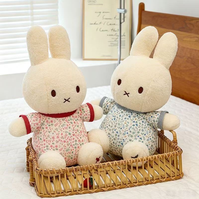 30cm Cute Miffy Rabbit Floral  - Model Kit Anime ulasan dan harga