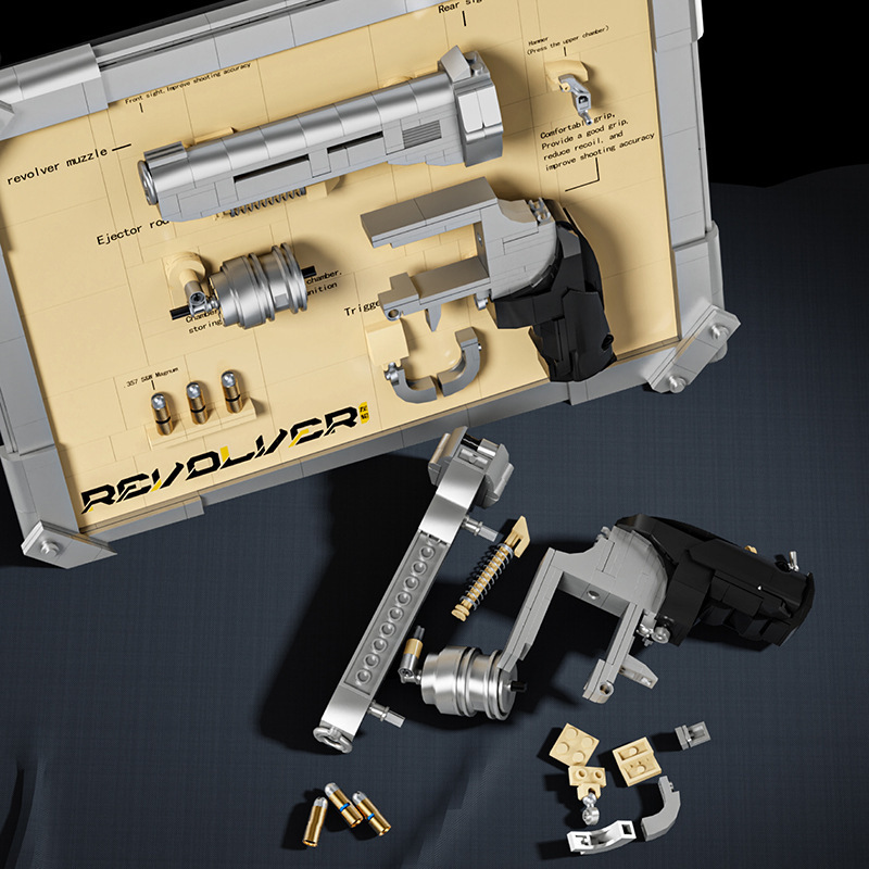 559 PCS Revolver Model Kit, MO - Model Kit Revolver ulasan dan harga