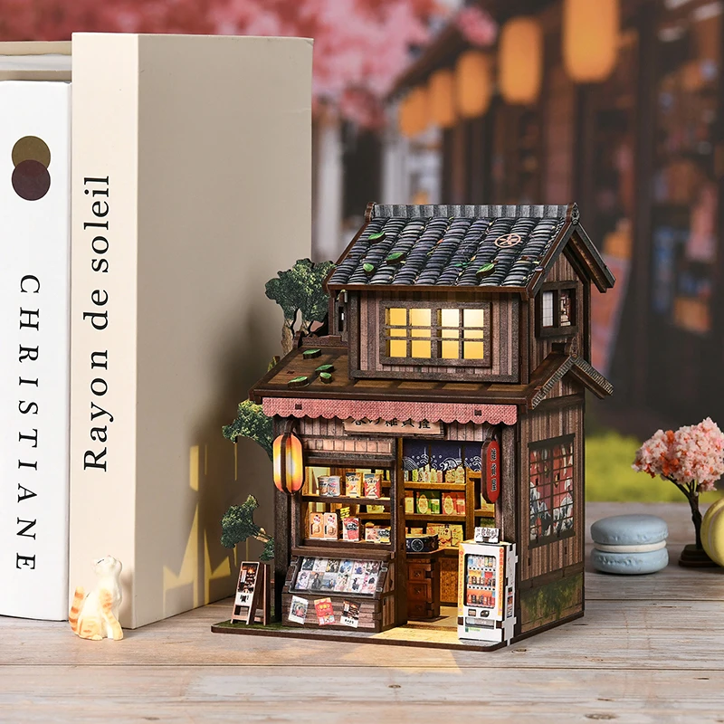 Japan Style DIY Wooden Book No - Model Kit Wood ulasan dan harga