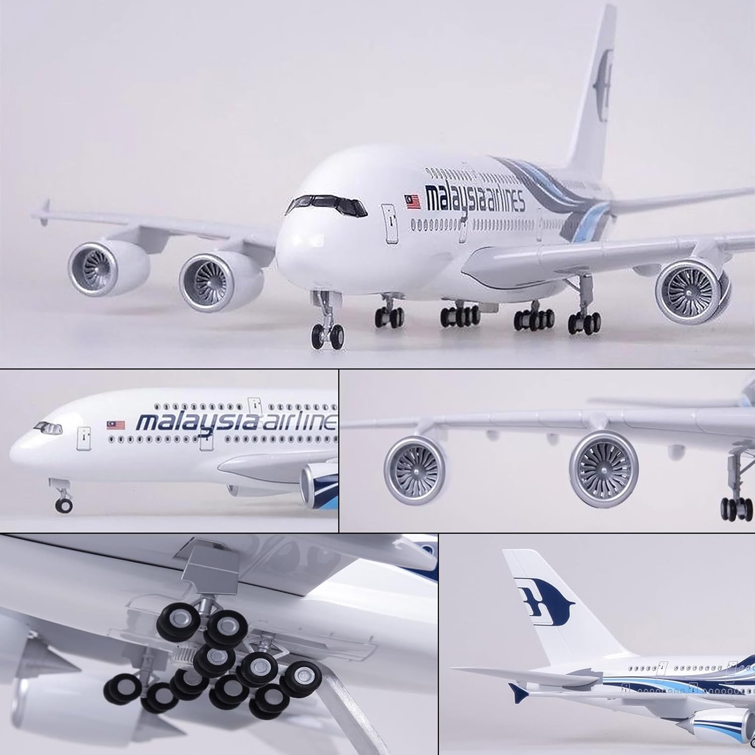 1:160 Scale Malaysia Airlines  - Model Kit Plane ulasan dan harga