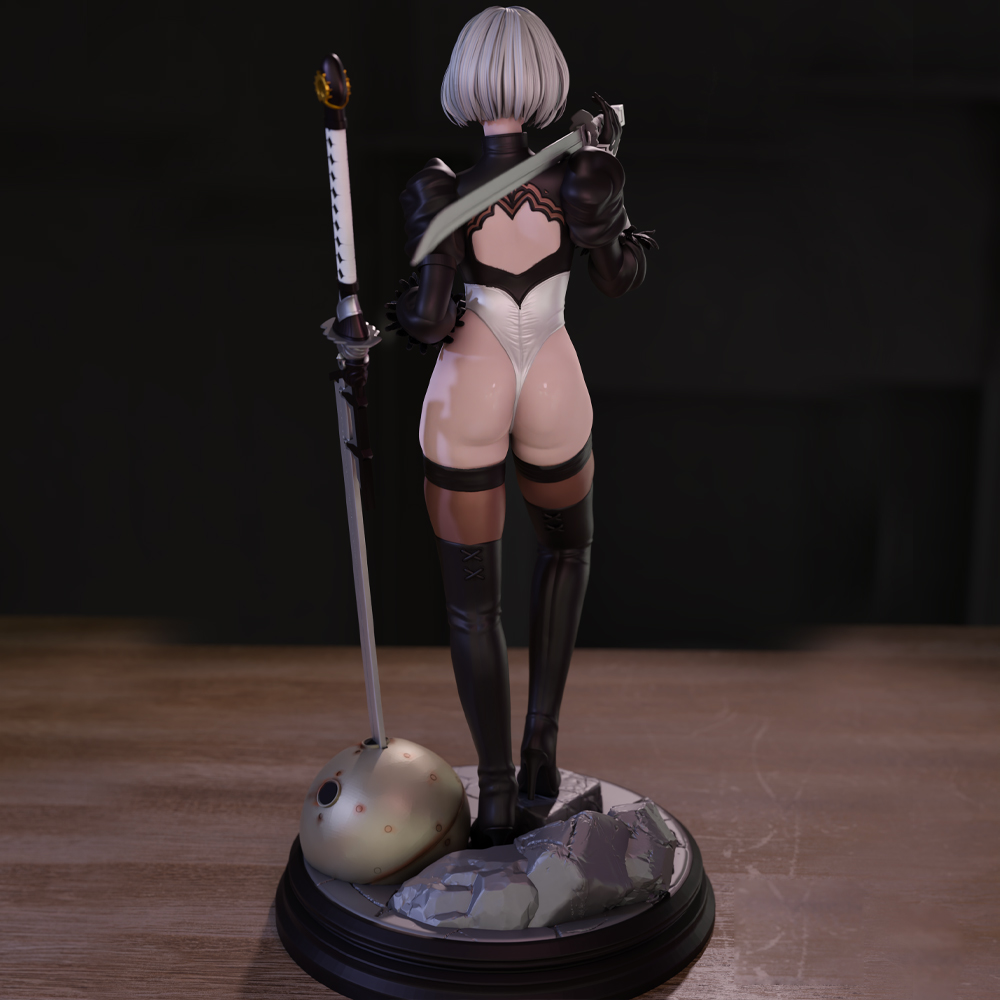 1/24 3d Printing Model Kit Bea - Model Kit Nier Automata ulasan dan harga